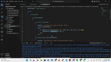 Creating dynamic Number series in business central using button diolog in Al language