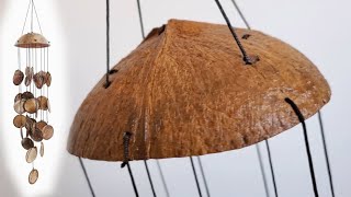 Coconut Shell Wind Chime from AMAZON! UNBOXING AND SOUND THAT IT MAKES!!
