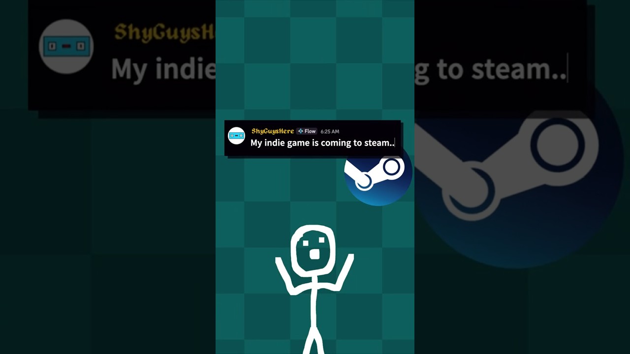 My indie game is coming to steam...