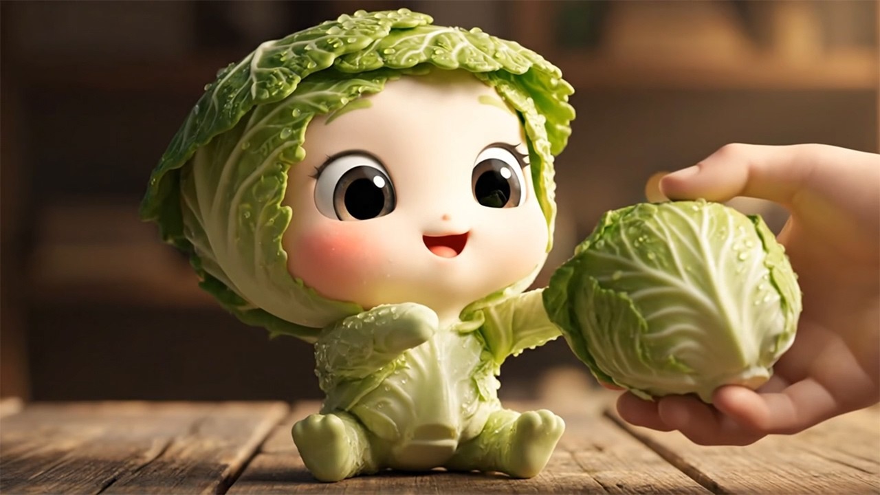 AIASMR: Which Baby Do You Like Best? Chewing Food Sounds 👶🍓 