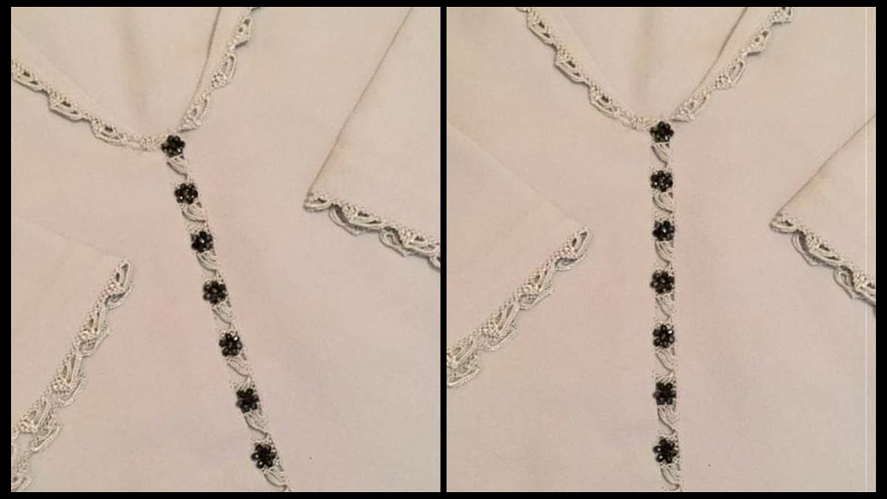 راندة بالعقيق على طول البياسة على شكل وردة خدميها بطريقة جد سهلة ومبسطة