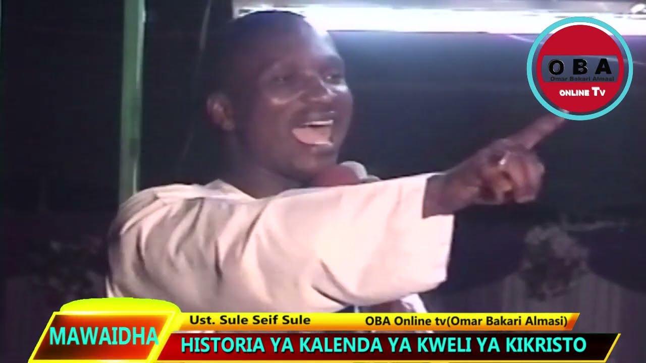 Hii ndio Historia ya Kalenda ya kweli. Ust. Dr. Sule Seif Sule