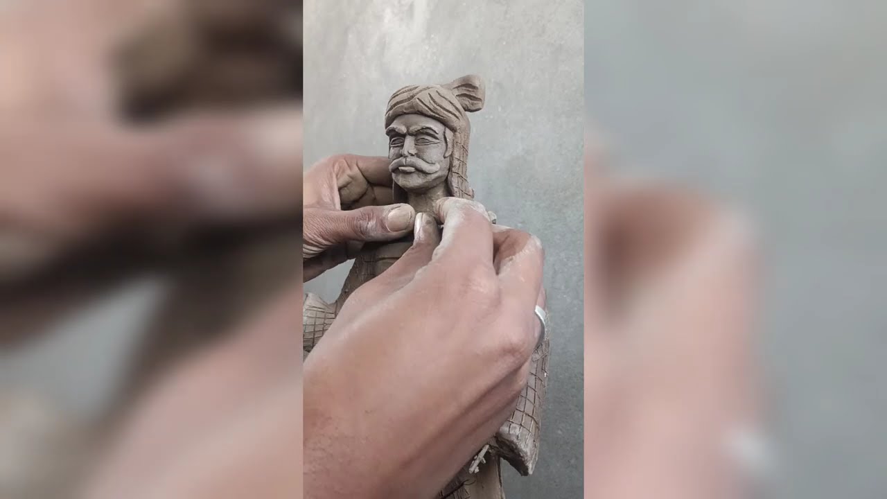 Learn to make things from clay, Maharana Pratap