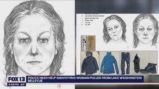 Belleuve PD looking to ID woman found dead in Lake Washington | FOX 13 Seattle