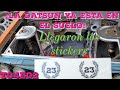 Ya la DATSUN esta en el suelo. Llegaron los stickers =) T04E2