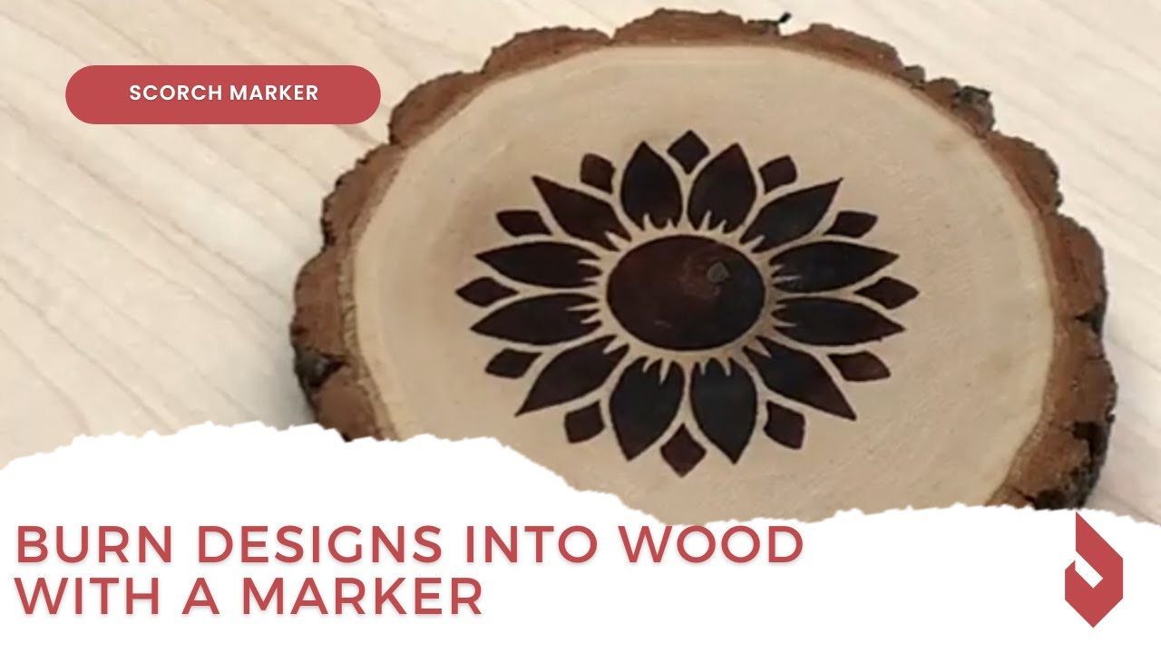 Easy Wood Burning for Beginners with a Scorch Marker 