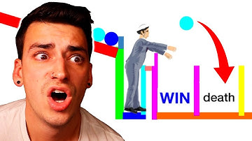 THE CRAZIEST BALL THROW LEVELS! (Happy Wheels)