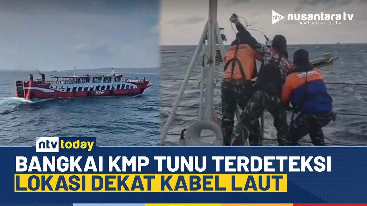 Terekam Kamera! Tim SAR Temukan Bangkai KMP Tunu Pratama di Kedalaman ...