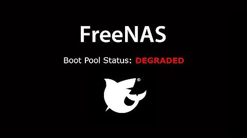 Replacing Mirrored Boot Disk FreeNAS