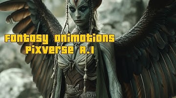 High resolution Fantasy movie animations final AI, Midjourney - Image to video,  pixverse, runwayml