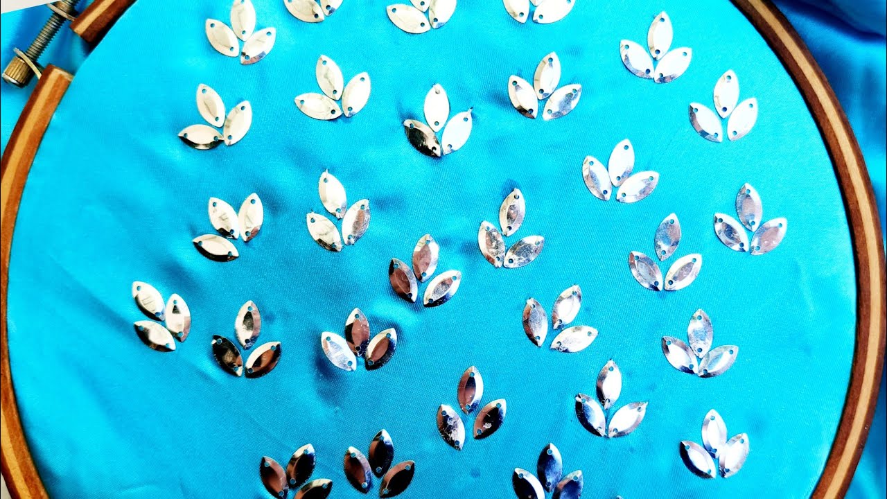 Latest  fancy work/embroidery design by laiba 