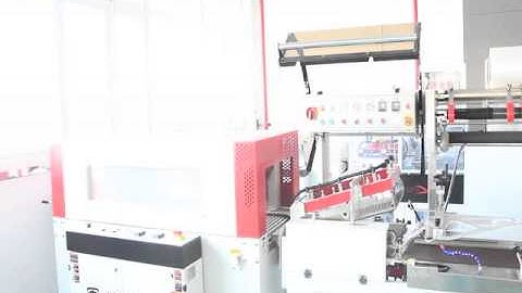 Fully-auto L Bar Sealer & Shrink Tunnel for Paper Cup