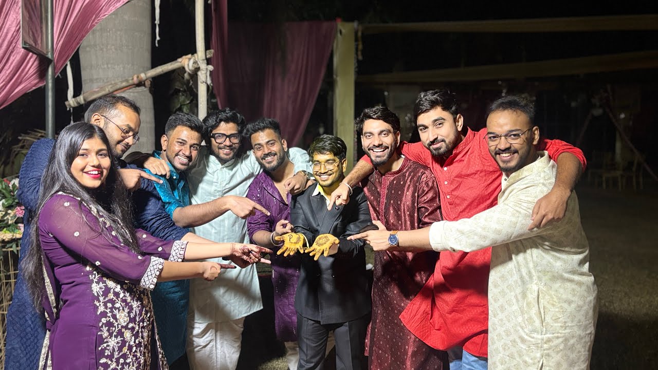 ANKIT KI SHADI|| SANGEET VLOG || HUMNE KIYA DANCE || PURANE DOSTON SE MULAKAAT