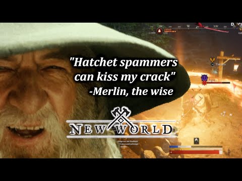 The DragonGlory Mage Build | Counter them M1 Hatchet Spammers