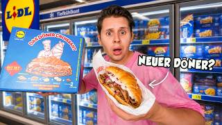 Das NEUE DÖNER CROISSANT bei LIDL TESTEN! - Döner im Supermarkt?