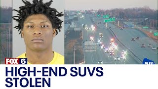 Multi-county police chase; high-end SUVs stolen | FOX6 News Milwaukee
