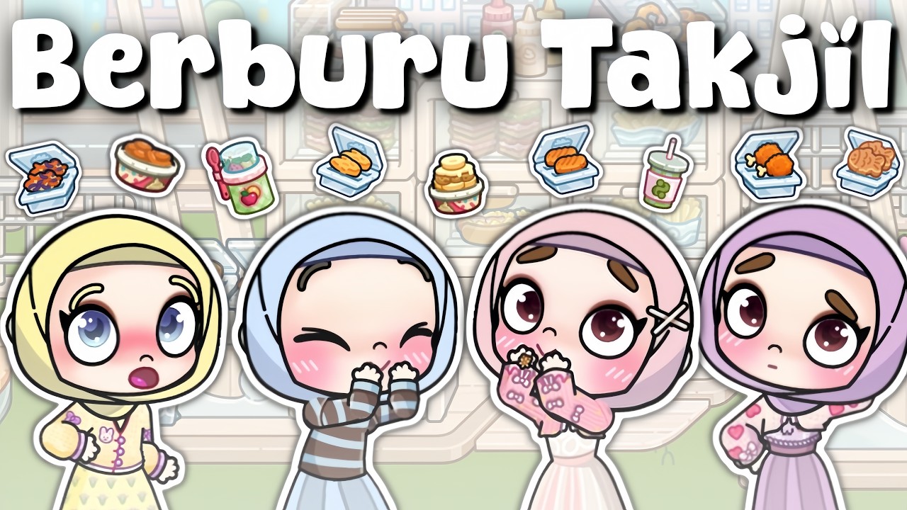 ✨🍡WAR TAKJIL DI PASAR RAMADHAN🍧🍔 | AVATAR WORLD DRAMA ROLEPLAY | PAZU