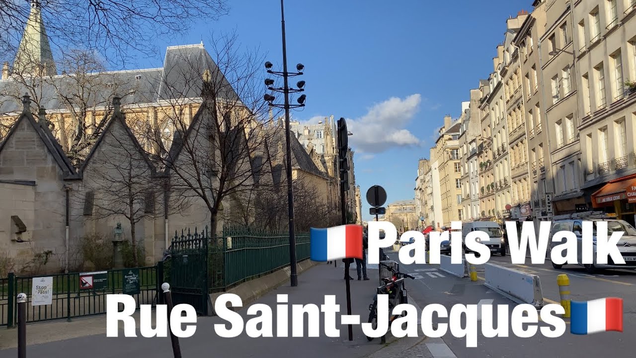 Rue Saint Jacques Route: Rue Saint Jacques Paris Plan – DJHNSQ