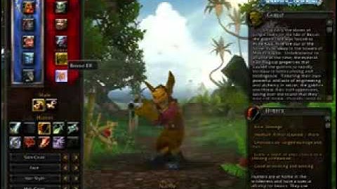 Cataclysm Beta Gameplay - Character Creation