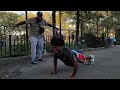 People really can't do 50 push UPS!! @DEMARJAY SMITHdid 200  Straight/Jayport did 150 straight !!