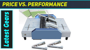 The Ultimate A3 Folding & Binding Machine: Perfect Booklets Every Time!