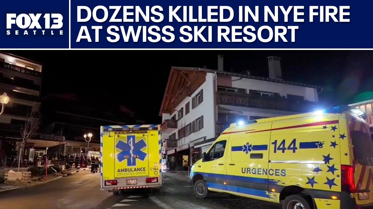 Dozens killed in New Year’s Eve bar fire at Swiss ski resort | FOX 13 Seattle