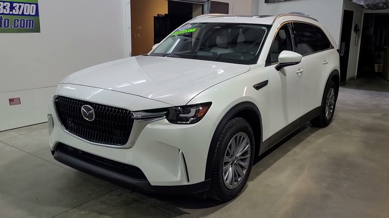 2023 Mazda CX90 All Wheel Drive Seats 8 64K miles - YouTube