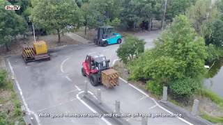 GOODSENSE FOUR WHEELS DRIVE ROUGH TERRAIN FORKLIFT by Alexander King 80 views 4 years ago 1 minute, 8 seconds
