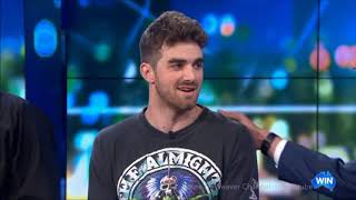The Chainsmokers - LIVE in Australia Talking 5SOS Collaboration Tv Interview Feb. 22, 2019