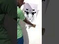 Hanumanji reverse painting 🙏. Jai shree ram #shorts #viralshorts #lokartist #painting