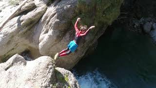 Buchenegger Wasserfälle September 2019 Allgäu Jumper