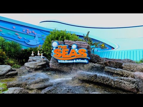 EPCOT The Seas with Nemo & Friends Pavilion Experience in 4K | Walt Disney World Florida 2022