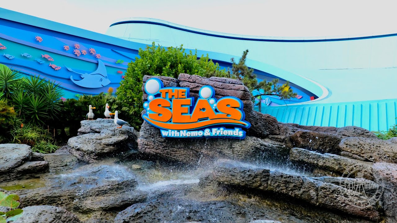 EPCOT The Seas with Nemo & Friends Pavilion Experience in 4K | Walt Disney World Florida 2022