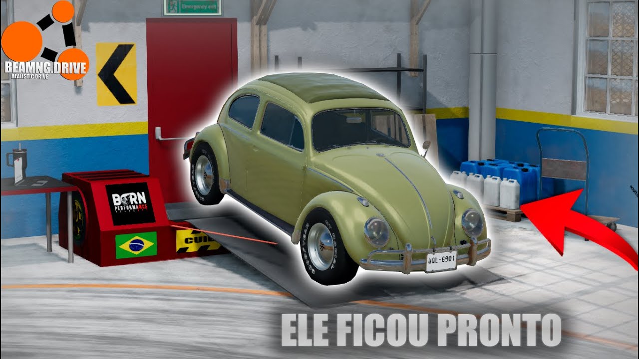 GASTEI 13MIL em MODIFICAÇÕES no FUSCA e ESSE foi o RESULTADO! 🔥 | BeamNG Drive