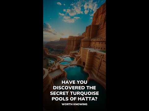 Have you discovered the secret turquoise pools of Hatta?