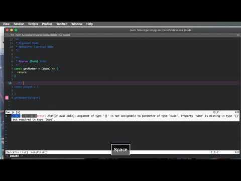 vim with ts via jsdoc