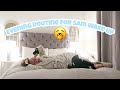 EVENING ROUTINE 5AM WAKE UP *Not a routine person* | Skincare, Food, Productive-ish | Vlog