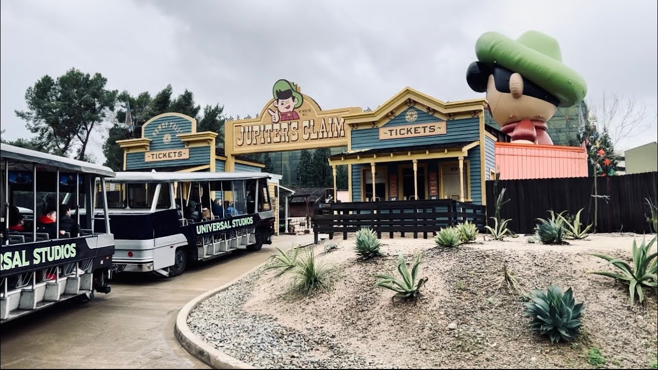 JUPITER’S CLAIM on the Backlot Tour 