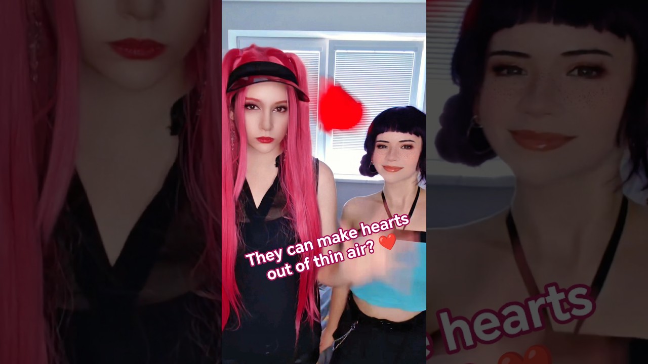 Soda Pop is infectious ❤️| Mira & Zoey @nikkihatsunecosplay K-pop demon hunters #cosplay #shorts