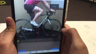 BikeFit iPad App   Saddle Fore-Aft Tool screenshot 5