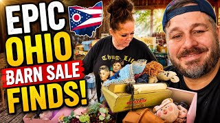  This Ohio Barn Sale Was LOADED With Treasures!