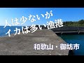 【釣り場動画#11】和歌山の穴場エギングスポット、加尾漁港・野島漁港(エギング・ヤエン)