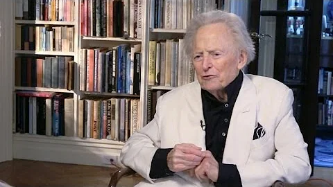 Tom Wolfe on why Darwin's evolution theory is a "m...