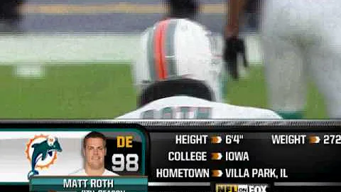 Matt Roth 4th Sack  2008