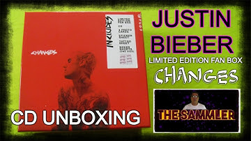 JUSTIN BIEBER - CHANGES - LIMITED EDITION FAN BOX  - CD UNBOXING