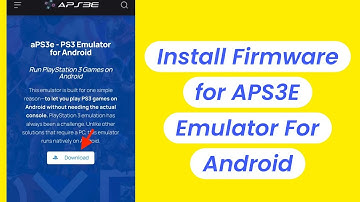 How to Download and Install Firmware for APS3E Emulator