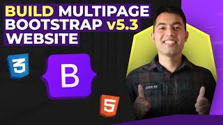 Complete Bootstrap v5.3 Tutorial in Hindi🔥Create Multipage Website using Bootstrap with Live Hosting