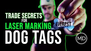 Secrets Revealed: How to Laser Engrave Dog Tags Like a Pro! (or any Stainless Steel for that matter) screenshot 4