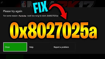 HOW TO FIX " Took Too Long To Load" Code 0x8027025A Bug (Xbox One)