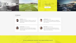Construction HTML Template